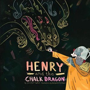 Henry and the Chalk Dragon audiobook cover